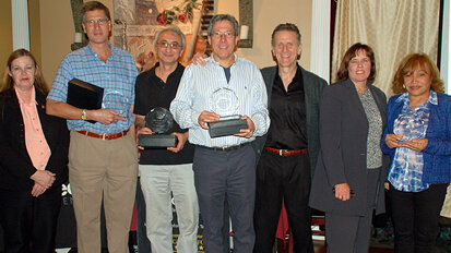 Community board honors dentists for supporting drug education in schools