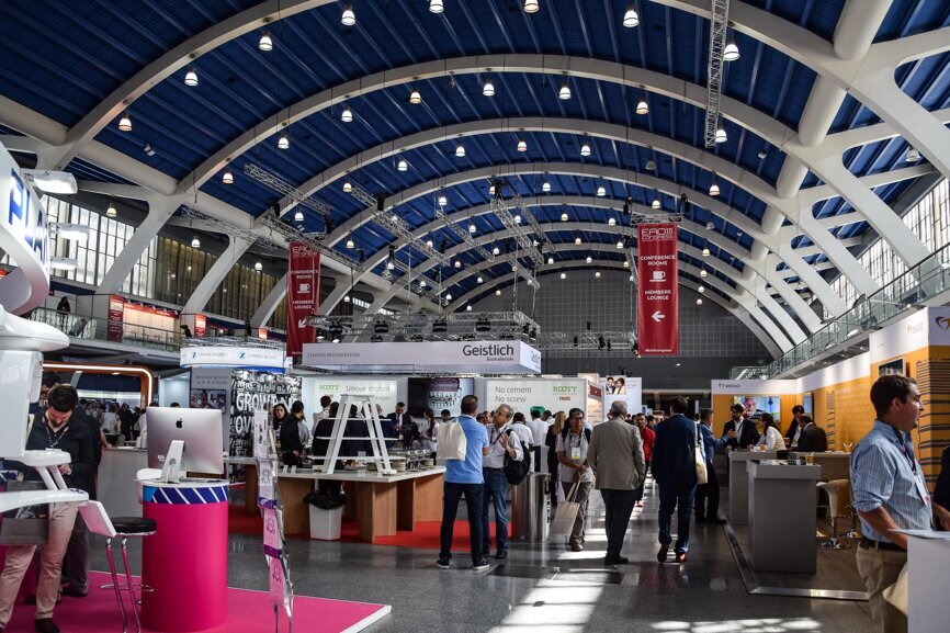 There are 120 companies exhibiting at this year’s congress. (Photograph: DTI)