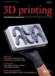 3D printing No. 1, 2021