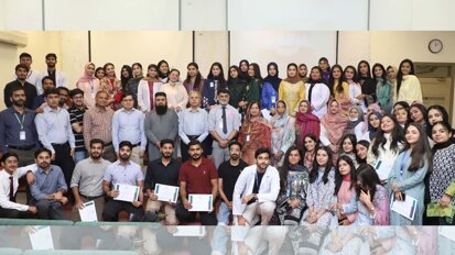 From science to stage: JMDC dental students shine at first dental materials presentation competition