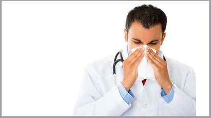 Stay at home when feeling ill, researchers of a new study suggest