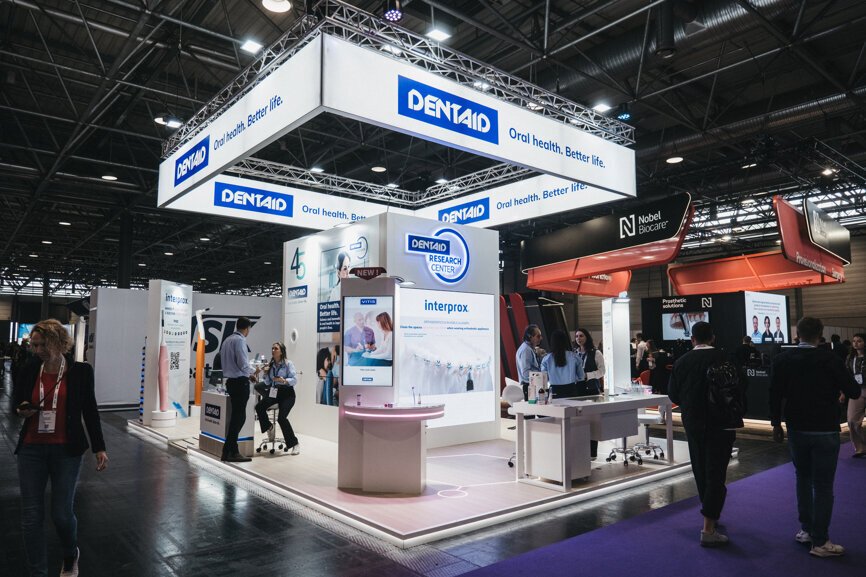 Dentaid was a gold sponsor of EuroPerio11. (Image: Dental Tribune International)