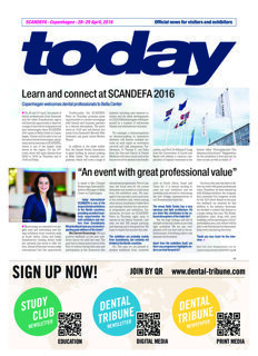 today SCANDEFA Copenhagen 2016