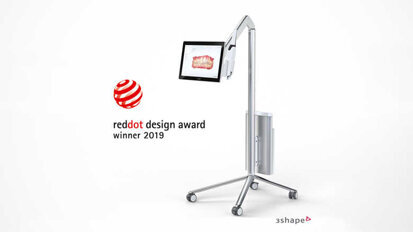 3Shape ganha dois prêmios de design Red Dot