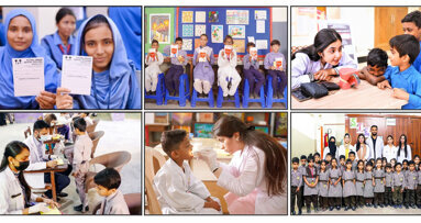FJDC conducts free oral health camps for 500 children in Korangi