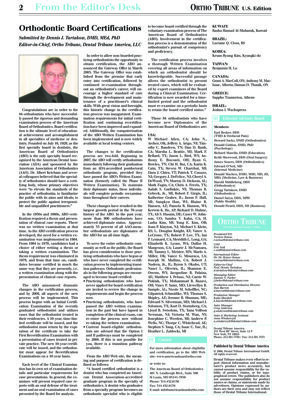 Ortho Tribune U.S.