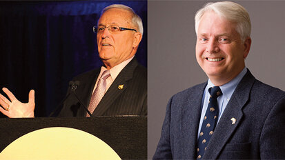 Two recognized for excellence in dental education
