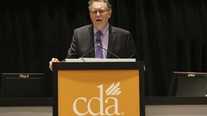 Weber is installed as president of California Dental Association