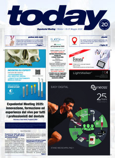 today Expodental Meeting Rimini May 15–17, 2025