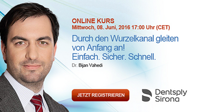 Live-Webinar: Einfach und sicher durch den Wurzelkanal gleiten