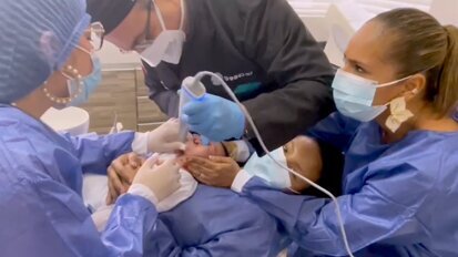 Revolucionando el tratamiento de pacientes con labio y paladar fisurado (Luna, Edad: 25 días)