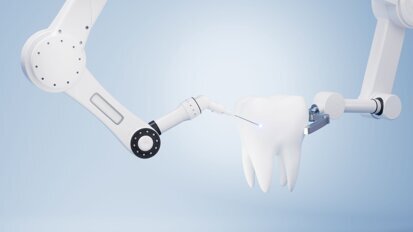 Kết quả ban đầu cho thấy hệ thống cấy ghép răng bằng robot khá chính xác