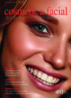 cosmetic dentistry & facial aesthetics international No. 1, 2025