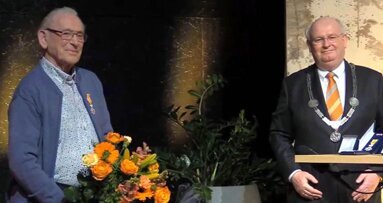 DHIN-vrijwilliger Wolter Klijn Velderman koninklijk onderscheiden