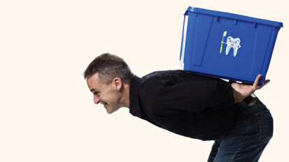 Recycling dental waste into marketing