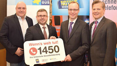 Sehr gute Bilanz der telefonischen Gesundheitsberatung „1450“