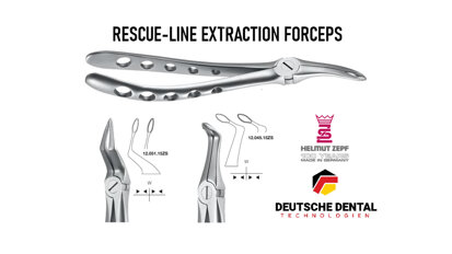 Deutsche Dental Technologien launches innovative ‘Rescue Line’ root tip extraction forceps