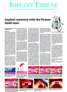 Implant Tribune Middle East & Africa No. 2, 2016
