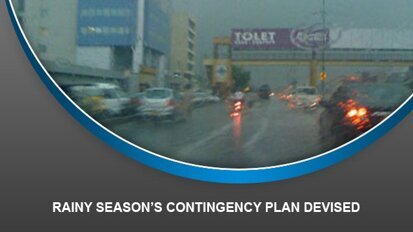 Rainy season’s contingency plan devised