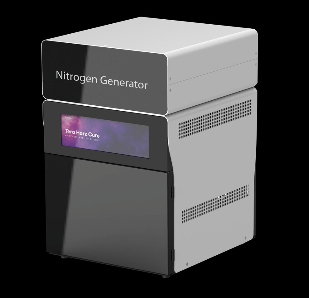 Tera Harz Cure supports controlled post-polymerisation under nitrogen.