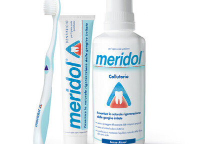 Meridol®:  il sistema specifico per la profilassi  e il trattamento di gengivite e parodontite