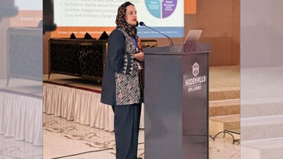 Dr Maria Khattak appointed to senior role in dental public health at KMU