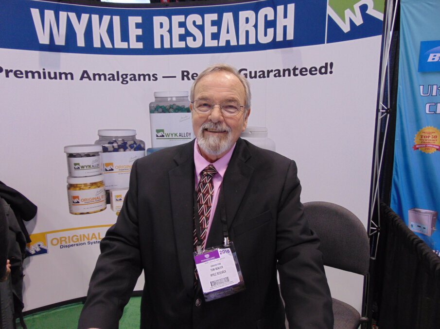 Tom Bender of Wykle Research. (Photo: Fred Michmershuizen/Dental Tribune America)