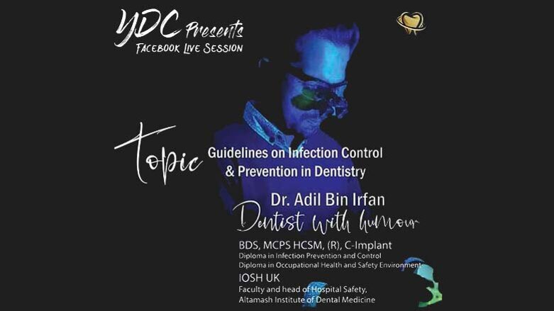 Live session on infection prevention and control in dentistry