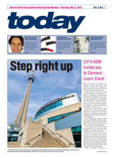 today Ontario Dental Meeting May 7, 2015