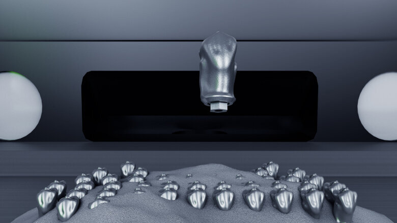 Laser metal fusion. (Image: TRUMPF)