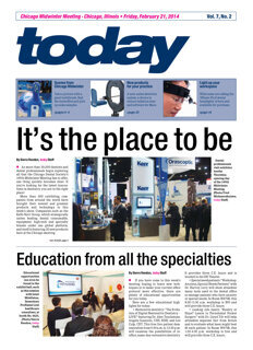 today Chicago Midwinter Meeting Feb. 21, 2014