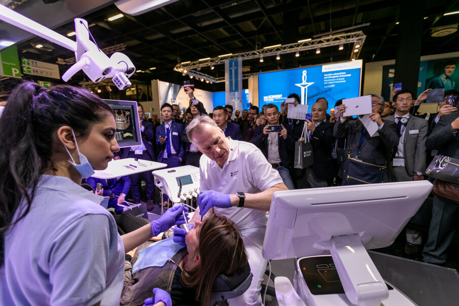 More than 100 live treatment procedures on the stand.