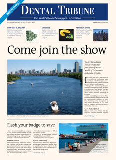 today daily Yankee Dental Congress Jan. 31, 2013