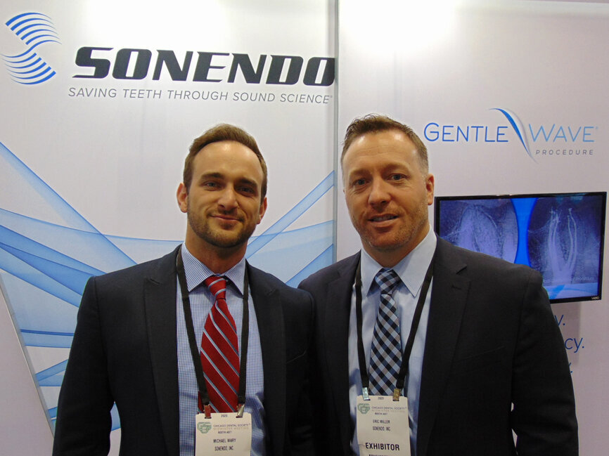 Michael Wary, left, and Eric Miller of Sonendo.