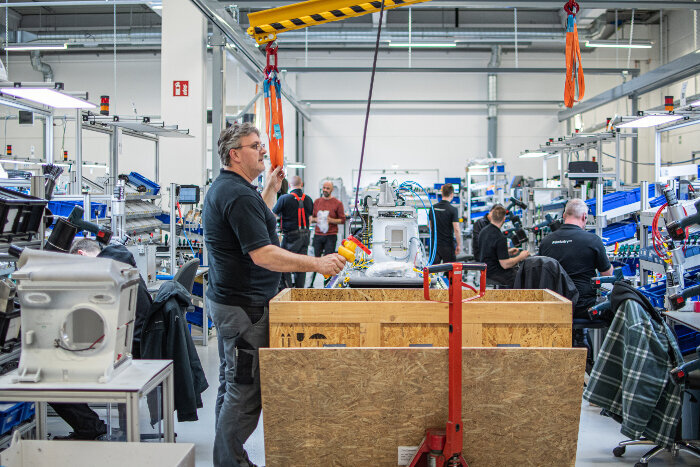 Purpose-built in 2017, Amann Girrbach’s Dentustry One manufacturing facility is one of the company’s most advanced. (Image: Amann Girrbach)