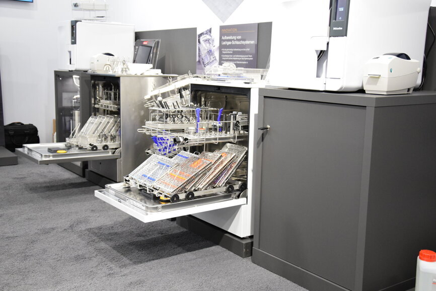 Solutions for dental technology from Miele. (Image: Dental Tribune International) 