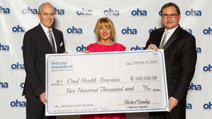 Oral Health America announces $500,000 commitment from Ivoclar Vivadent