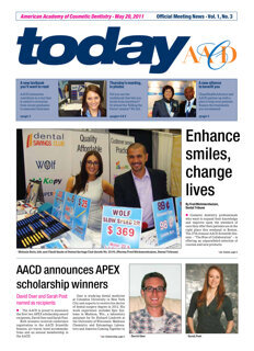 today American Academy of Cosmetic Dentistry Boston May 20, 2011