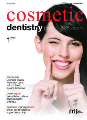cosmetic dentistry international No. 1, 2017