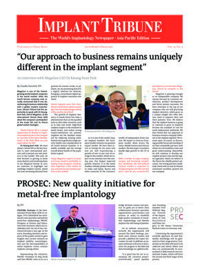 Implant Tribune Asia Pacific No. 1, 2017