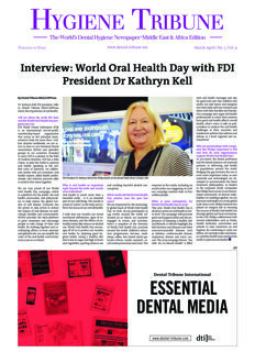 Hygiene Tribune Middle East & Africa No. 2, 2019