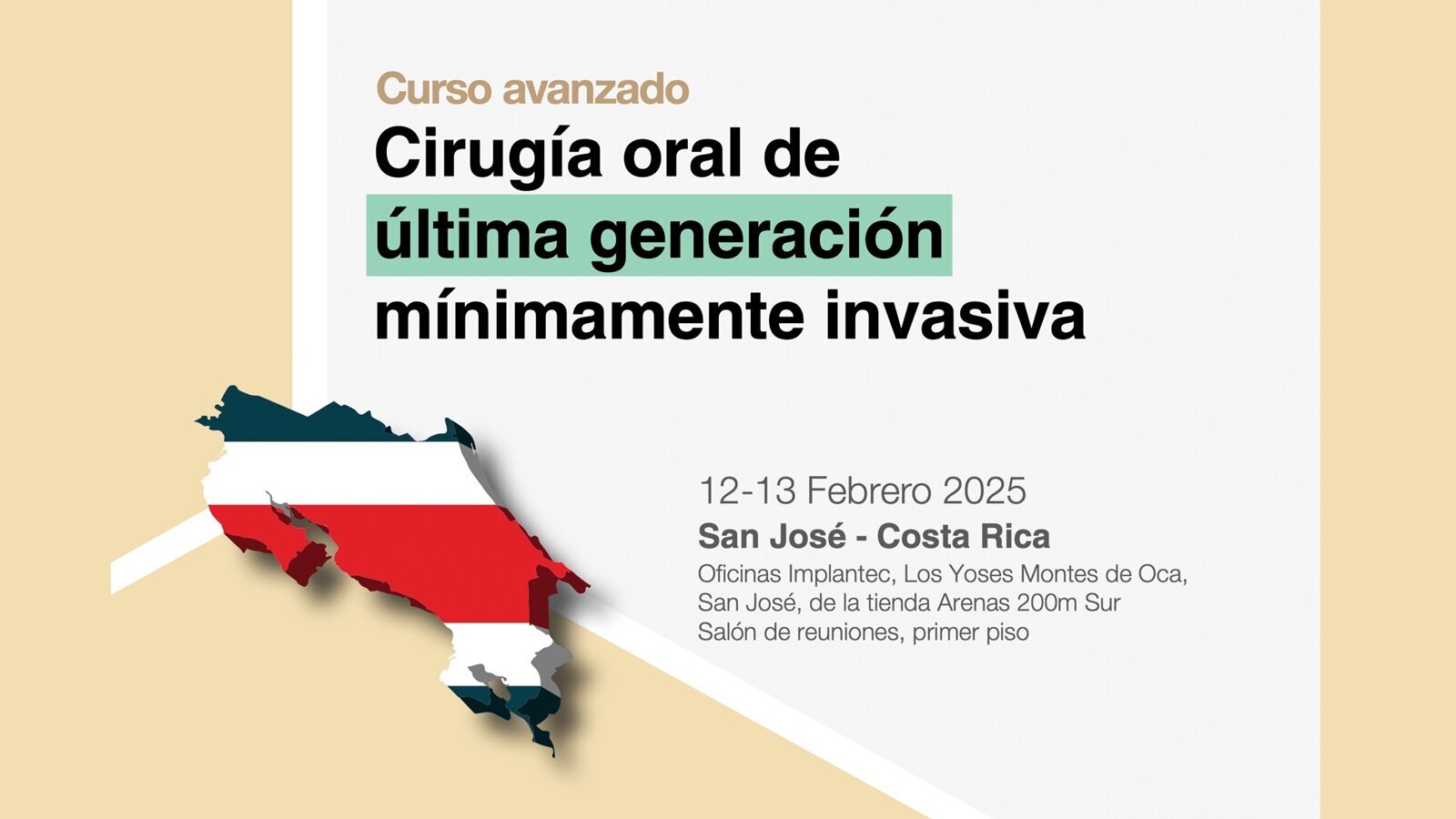 Cursos personalizados de Cirugía oral mínimamente invasiva en Panamá, Costa Rica y Guatemala