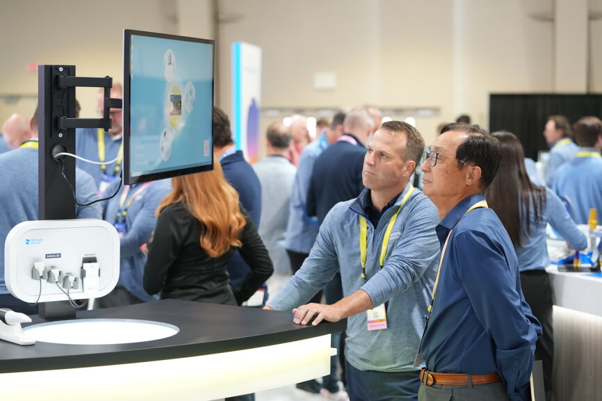 The event showcased established and upcoming solutions. 