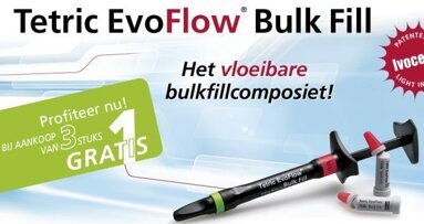 Vloeibaar bulkfill-composiet: Tetric EvoFlow Bulk Fill