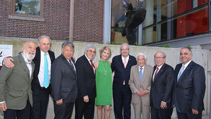 Henry Schein joins dental industry leaders to unveil Tree of Peace statue
