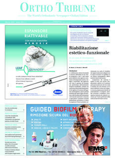 Ortho Tribune Italy No. 1, 2018