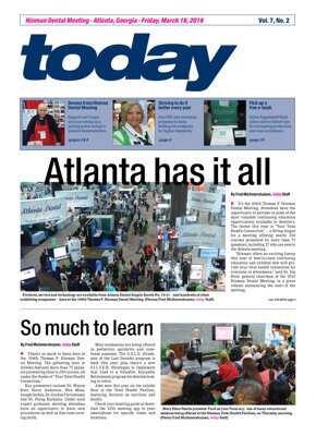 today Hinman Dental Meeting Atlanta March 18, 2016