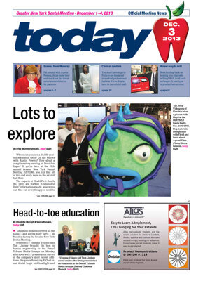 today GNYDM Dec. 3, 2013
