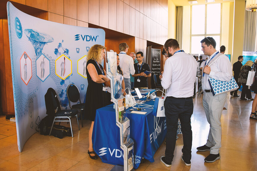 VDW booth.