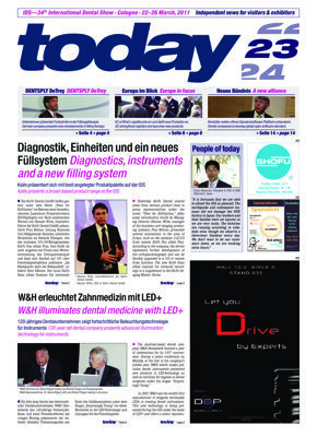 today IDS 2011 Cologne 23 March